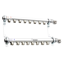 Колектор розподільний HLV 8 для систем опалення ( стальний) 8 контури 3/4"